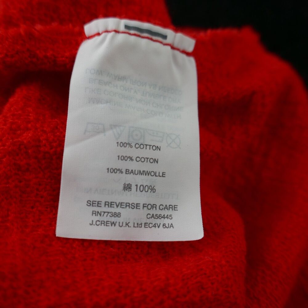 Madewell Cap Sleeve Shirt Texture Thread Wrap-Tie Top Red Size M Ripe Persimmon - Picture 6 of 8